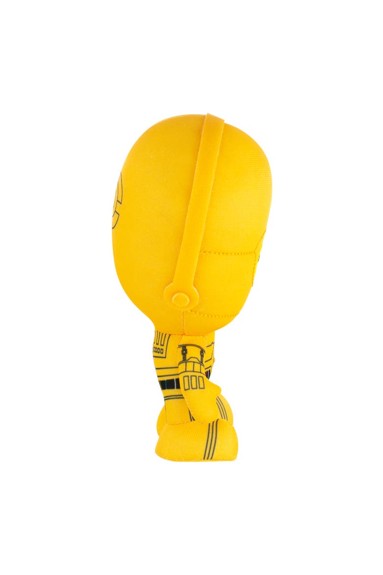 C3Po 7" Plush & Pin Set, 7Inches, Yellow, Kids Ages 15+, Alternate, color, Multicolored