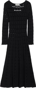 Zimmermann Rhiannon Pointelle Maxi Sweater Dress