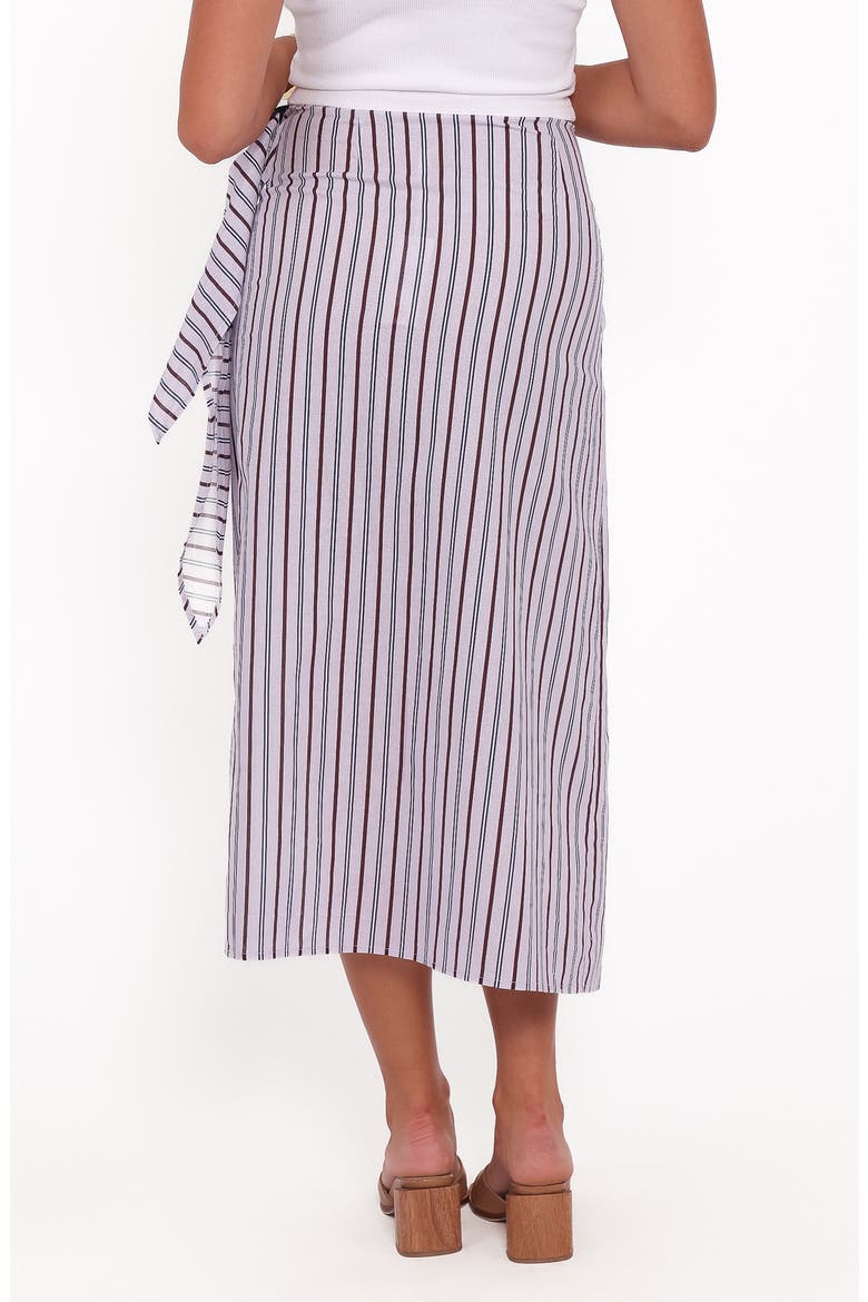 Jacey Stripe Wrap Midi Skirt, Alternate, color, MIDNIGHT STRIPE