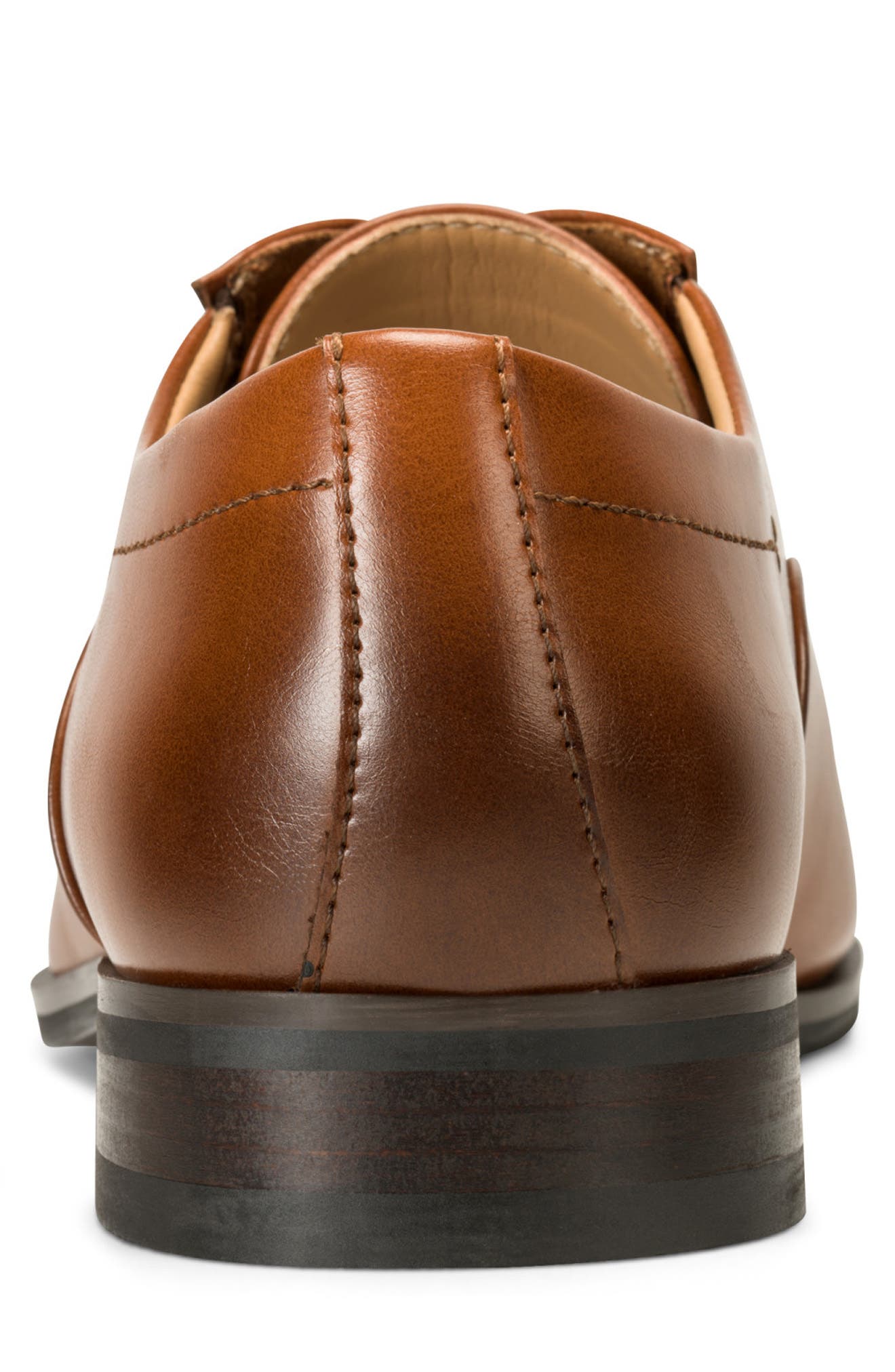 Heath Cap Toe Oxford, Alternate, color, COGNAC