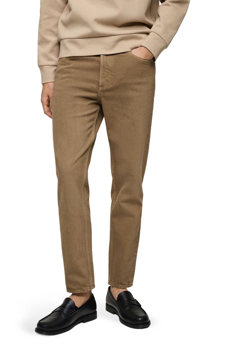 MANGO Ben Tapered Jeans, Main, color, 