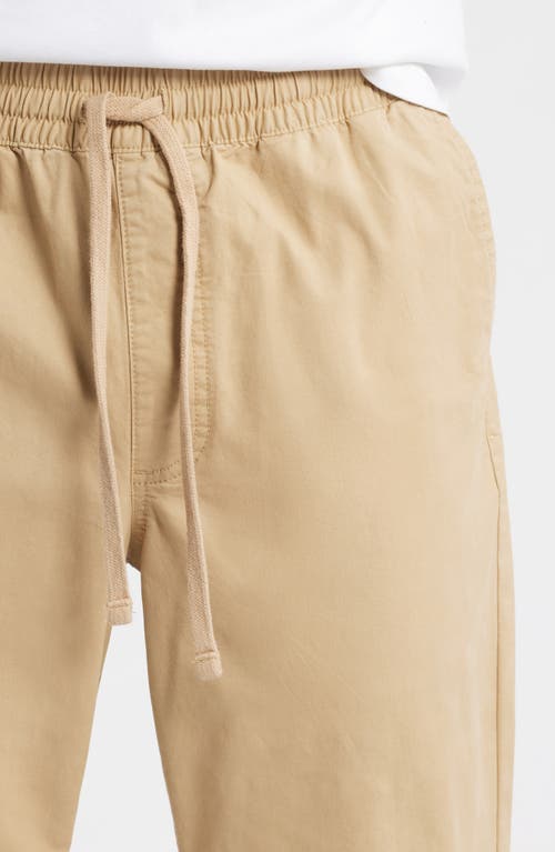 Vans Range Relaxed Drawstring Pants In Brown