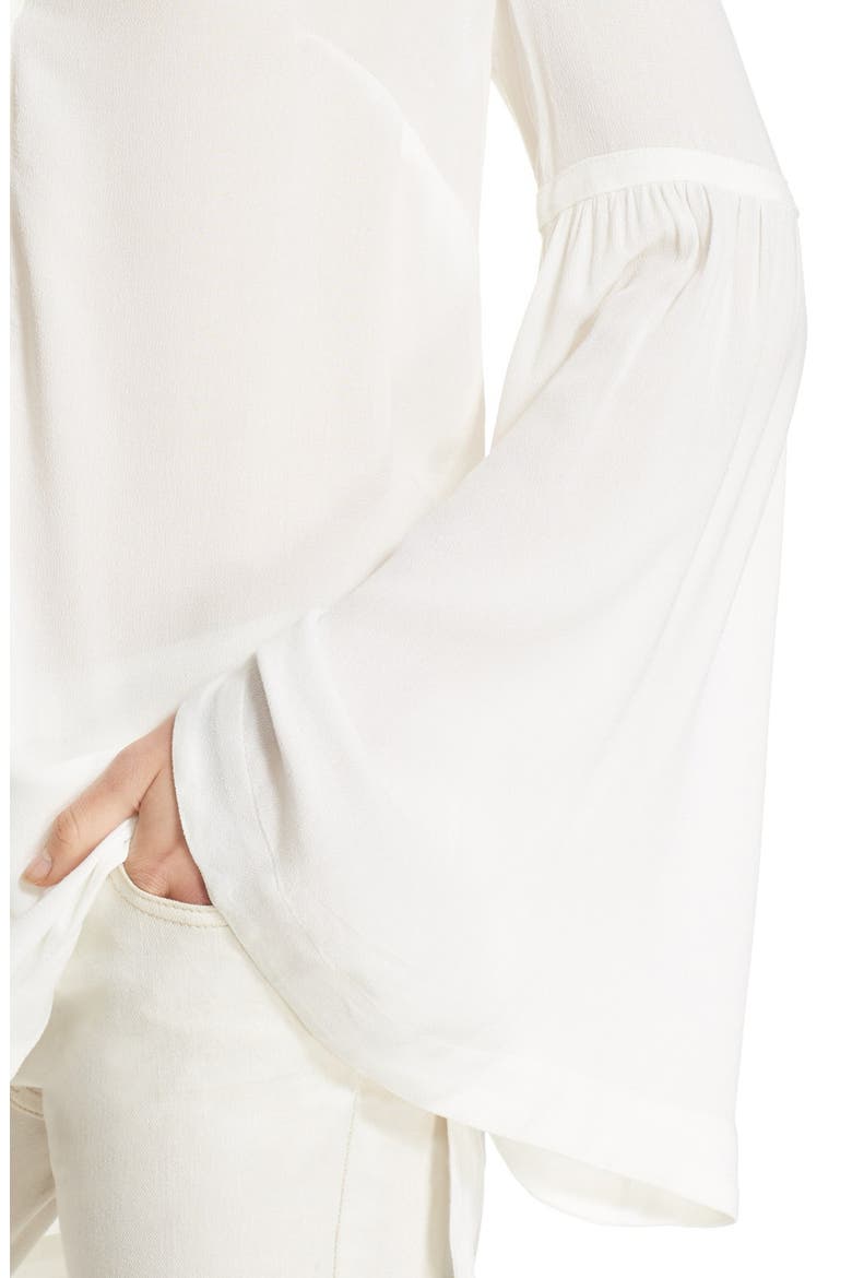 'Easy Girl' Bell Sleeve Top, Alternate, color, IVORY