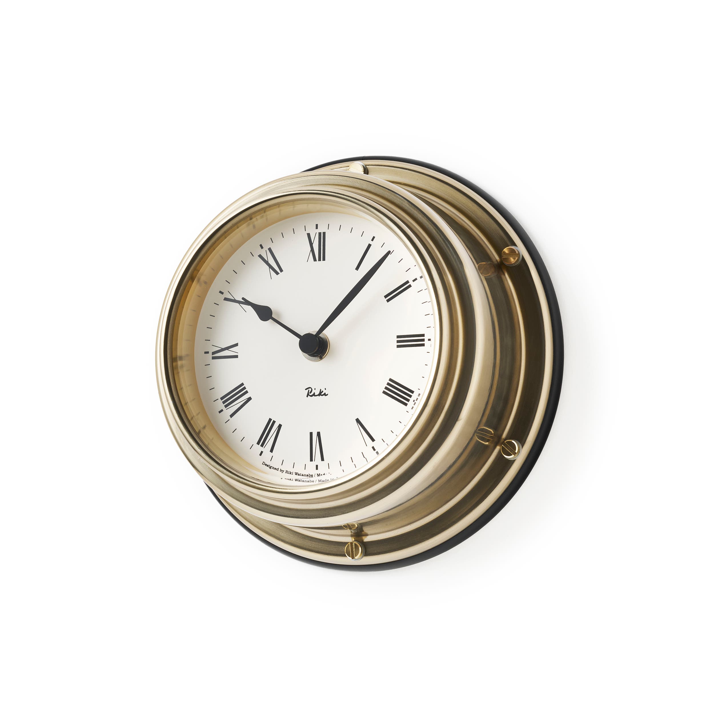 Lemnos Riki Marine Clock Roman | Nordstrom