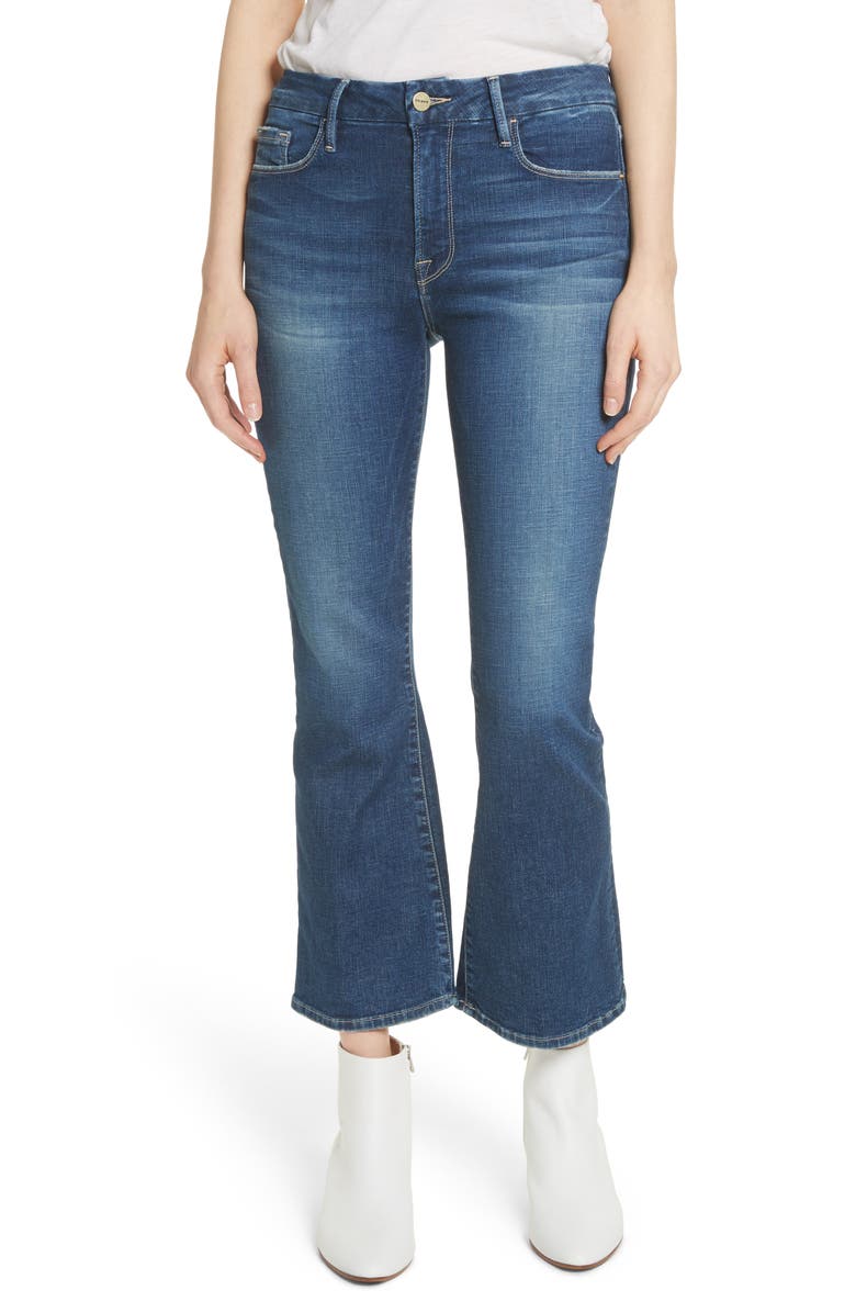 FRAME Le Crop Mini Boot Jeans, Main, color, 