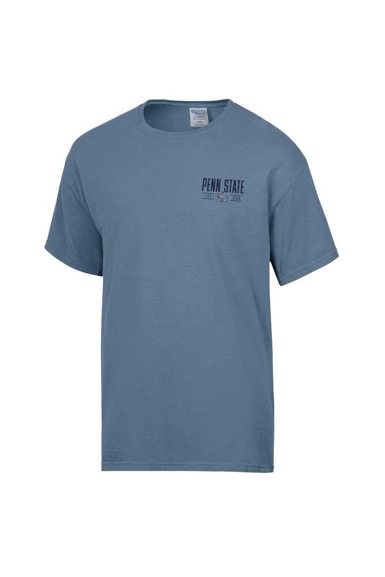 Men's ComfortWash  Blue Penn State Nittany Lions Big Name T-Shirt, Alternate, color, Blue