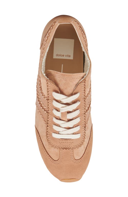 Dolce Vita Delaney Sneaker In Toffee Nubuck