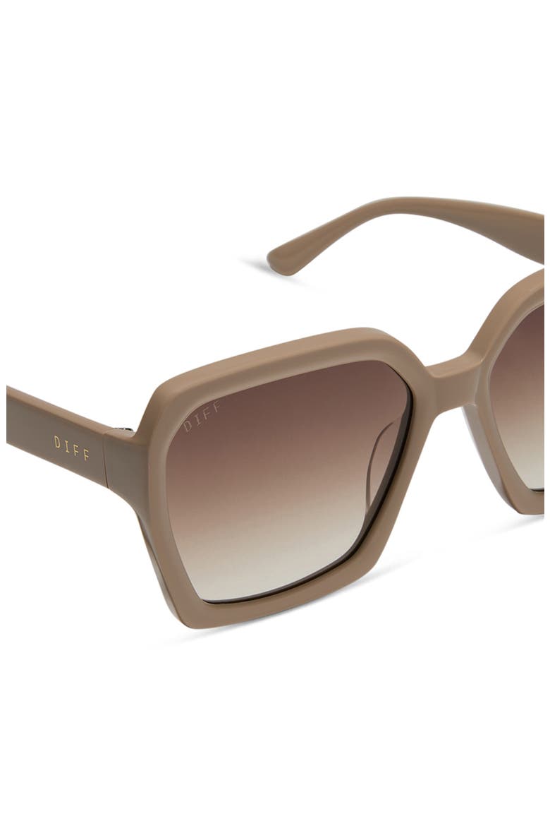Sloane 54mm Square Sunglasses, Alternate, color, BROWN GRADIENT