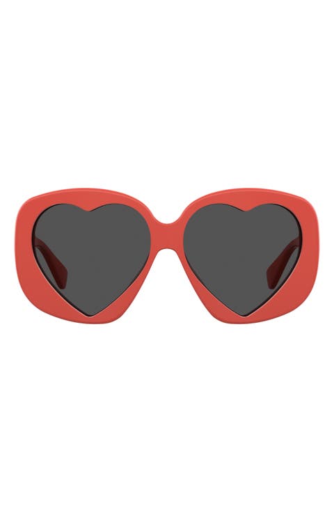 61mm Rectangular Sunglasses