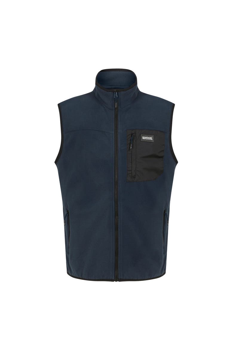 Frankie Fleece Vest, Main, color, Navy Blue