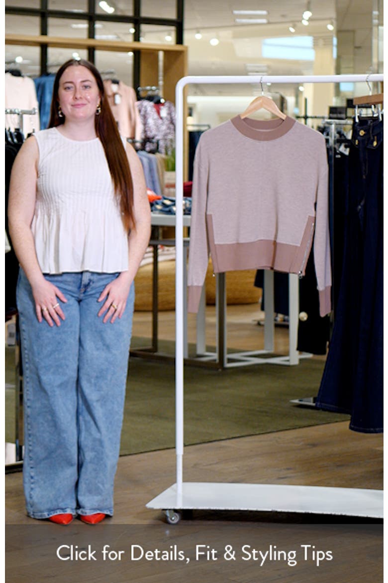 Philippe Crop Sweatshirt video