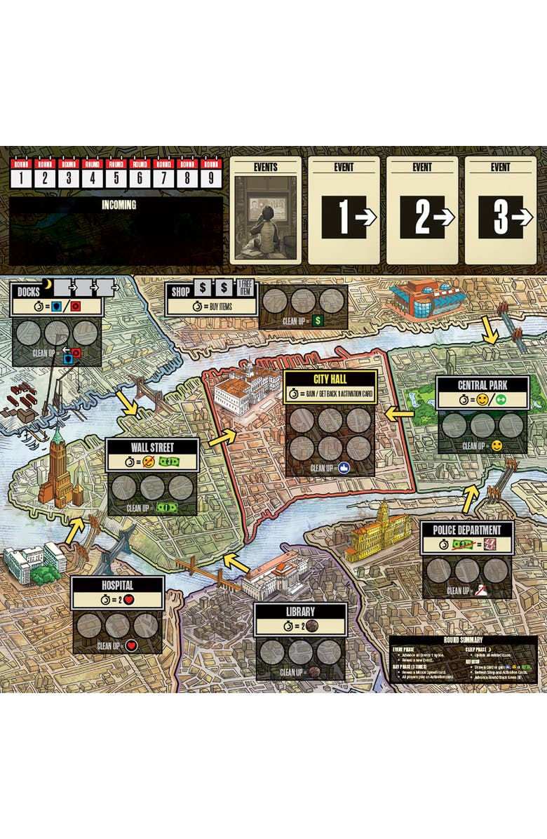 CMON Kickass The Board Game, Strategy, 14 Players, Adults Ages 18+, Alternate, color, Multicolored