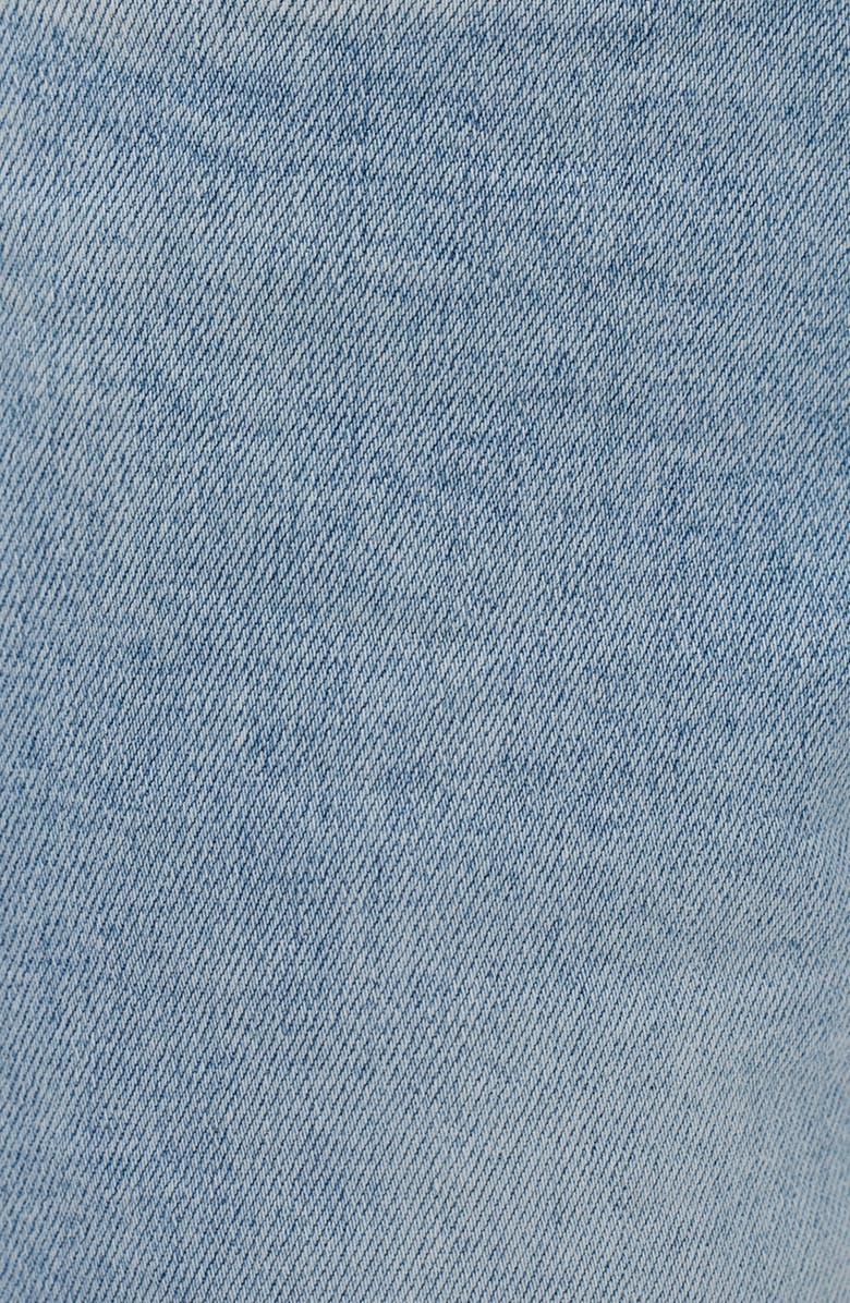 Bayeas Drawstring High Waist Baggy Wide Leg Jeans, Alternate, color, Light Blue