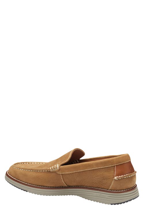 Johnston & Murphy Men's Lyles Venetian Loafers In Snuff Nubuck