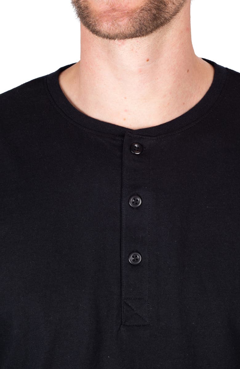 SLEEPHERO Knit Pajamas, Alternate, color, Black With Grey Window Pane