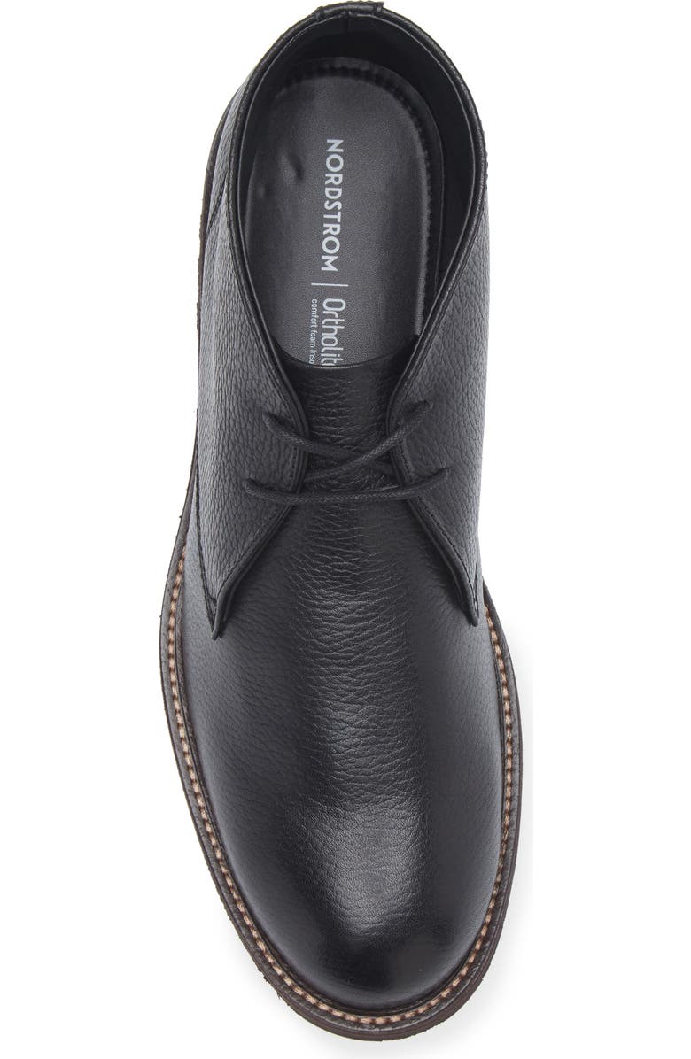 Nordstrom Payton Mini Lug Pebbled Leather Chukka Boot, Alternate, color,