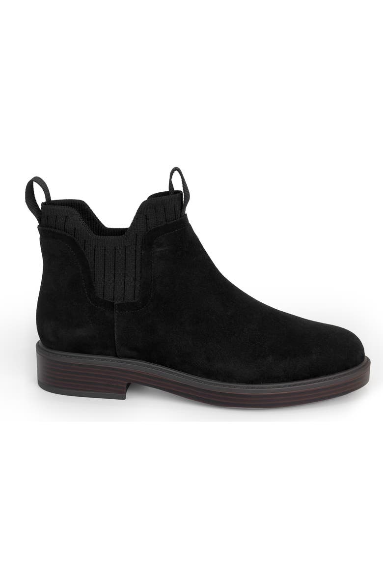 Aerosoles Pressly Chelsea Boot, Alternate, color, Black Suede