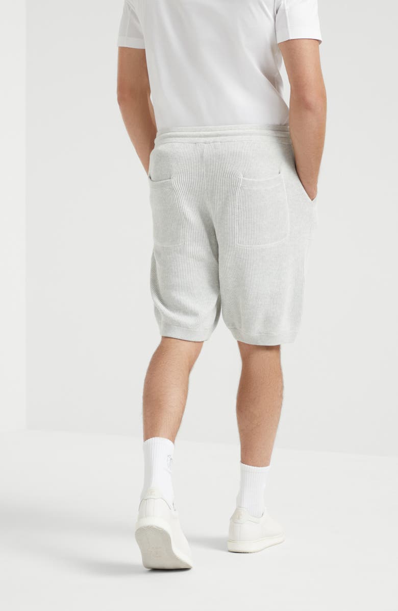 Brunello Cucinelli Knitted Bermuda shorts, Alternate, color, 
