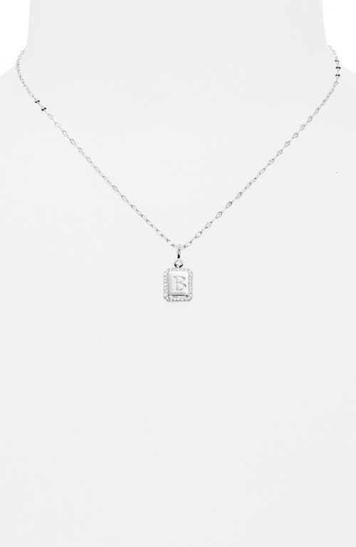 Leith Initial Pendant Necklace