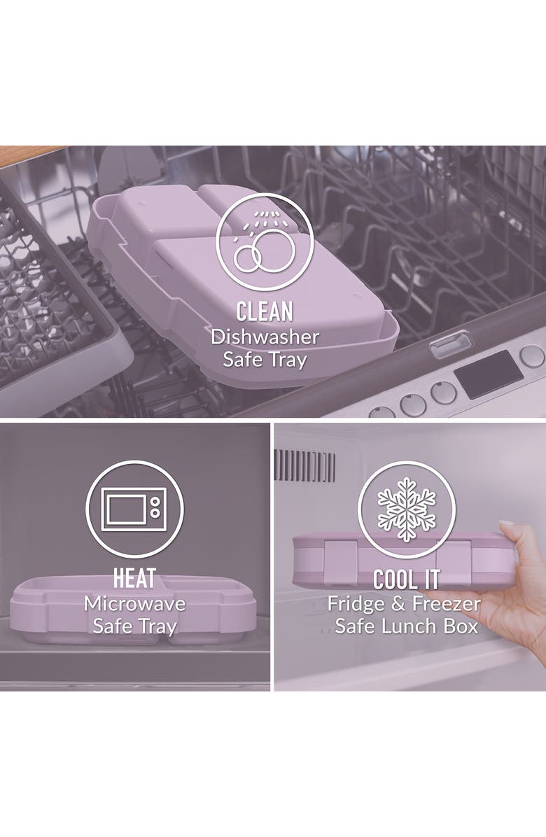 BENTGO Fresh Leak-Proof Lunch Box, Alternate, color, Lilac