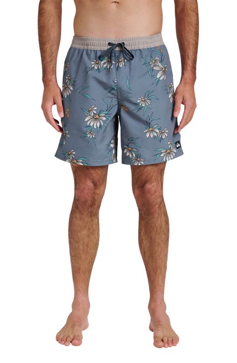 Everyday Water Repellent Coastal Flora Volley 6-Inch Swim Trunks