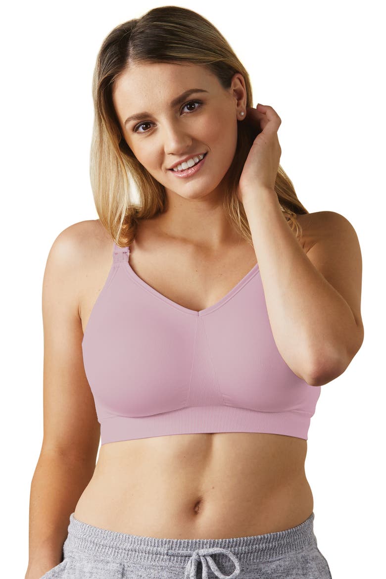 Body Silk Seamless Maternity/Nursing Bra, Alternate, color, GEMSTONE
