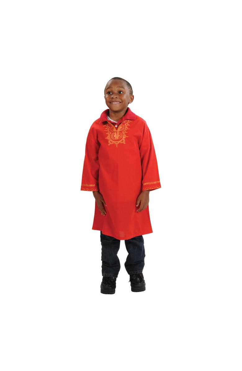 Kaplan Early Learning Company Festive Indian Kurta Boy Garment, Alternate, color, 