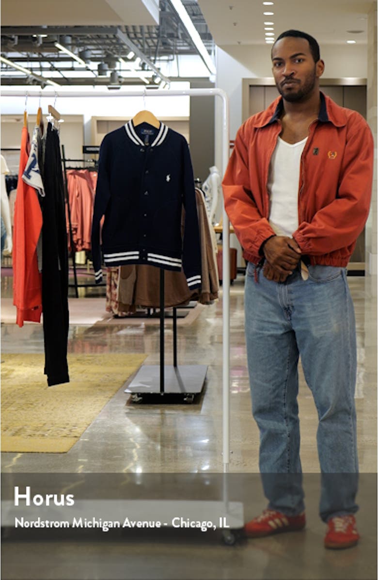 Kids' Fleece Snap-Up Bomber Jacket, sales video thumbnail