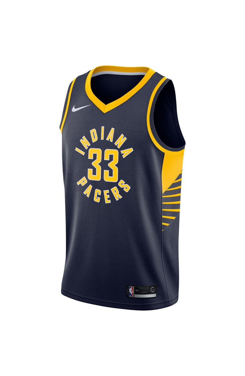 Nike Men's Nike Myles Turner Navy Indiana Pacers Swingman Jersey - Icon Edition, Alternate, color, 