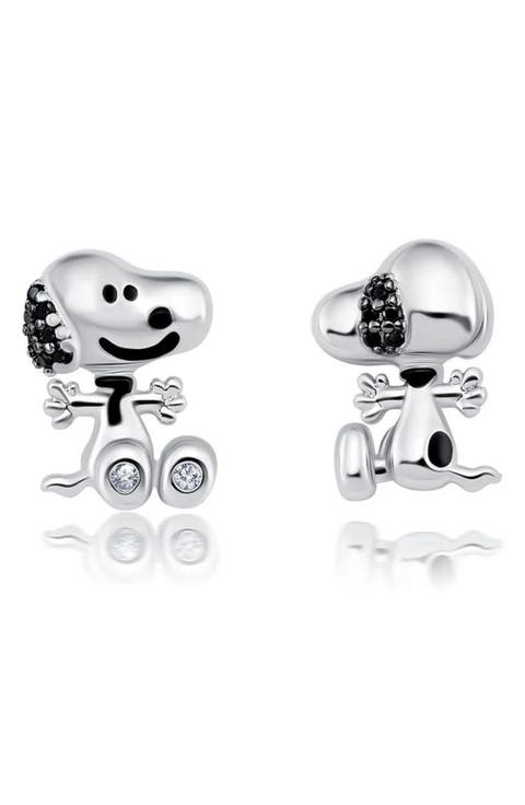 x Peanuts® Snoopy Mismatched Stud Earrings