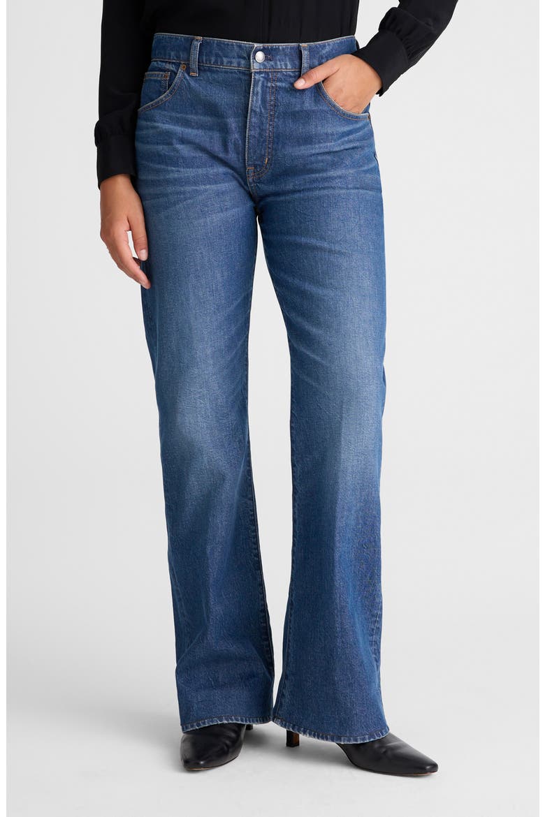 Relaxed Fit Bootcut Jeans, Alternate, color, PLEASANTVILLE WASH