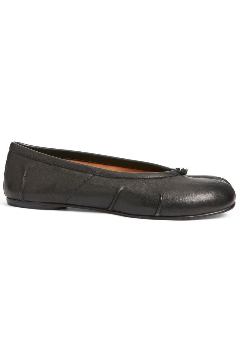 Maison Margiela Tabi Ballet Flat, Alternate, color, Black