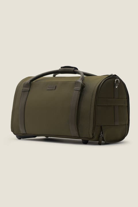 Nova Convertible Rolling Nylon Garment Duffle