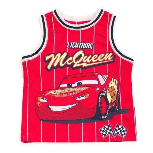 Disney Athletic Tank Top & Shorts Set In Red