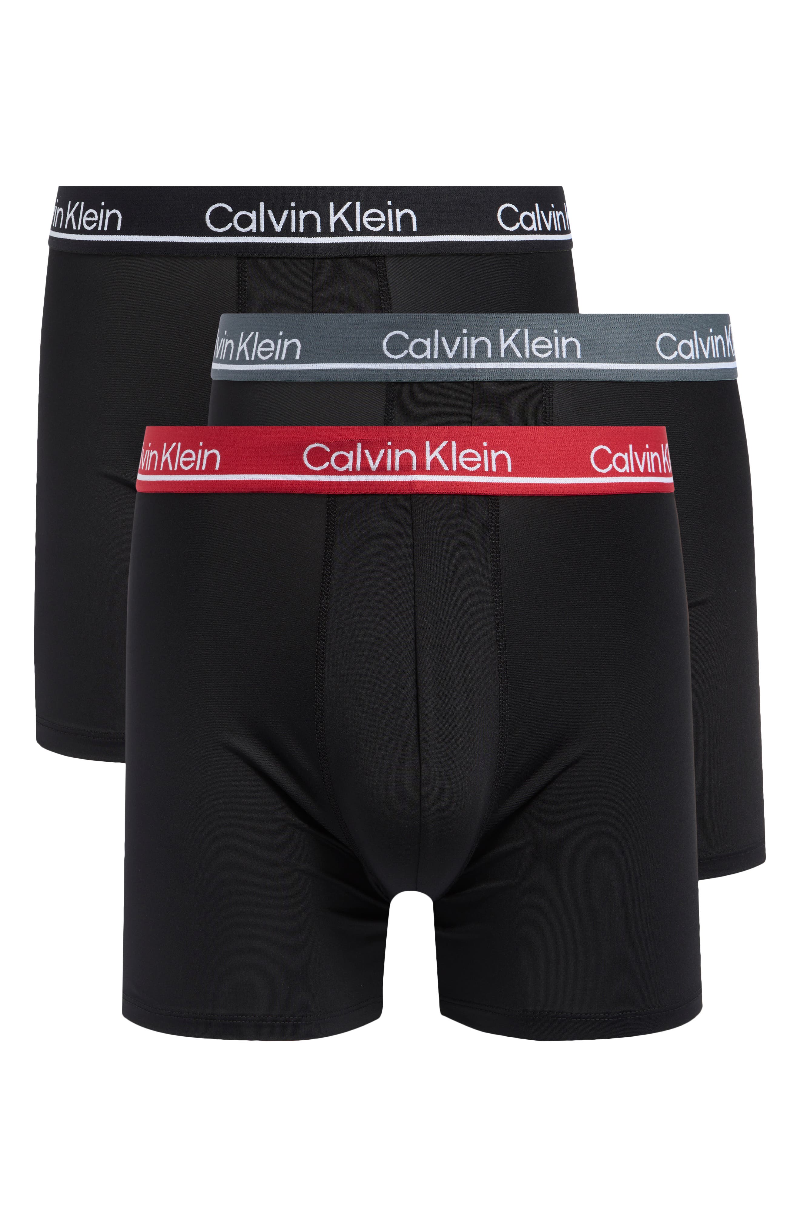 Calvin Klein 3-Pack Microfiber Boxer Briefs