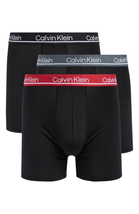 3-Pack Microfiber Boxer Briefs