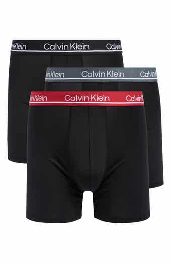 Calvin Klein 3-Pack Microfiber Boxer Briefs