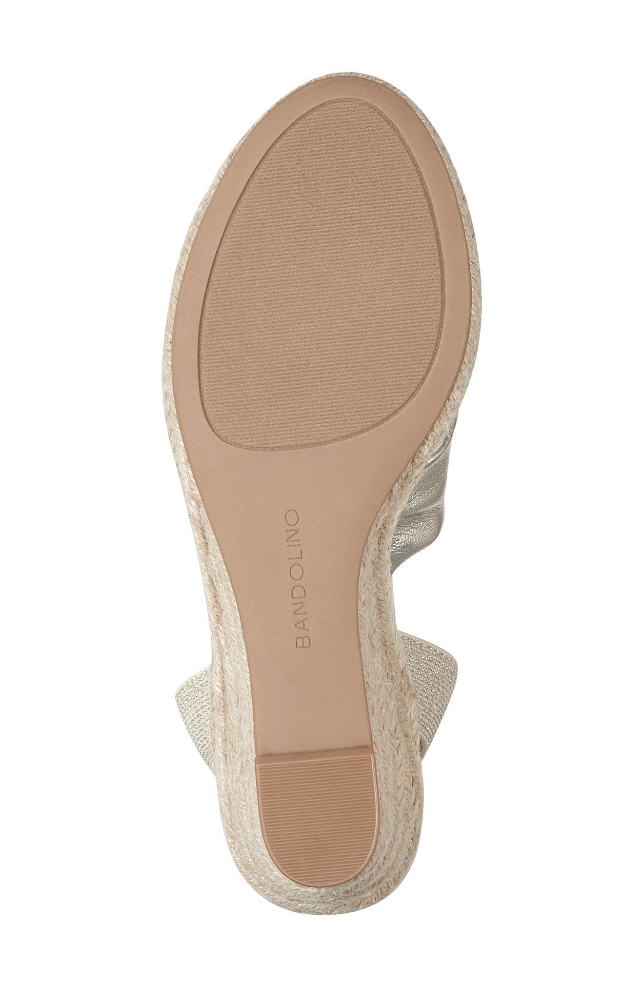 Bandolino Jenna Epadrille Wedge Sandal, Alternate, color, 