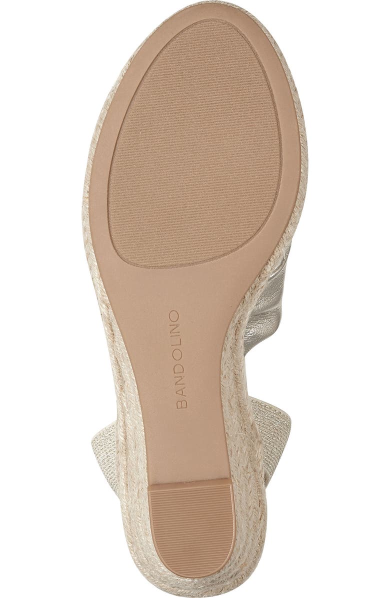Bandolino Jenna Epadrille Wedge Sandal, Alternate, color,