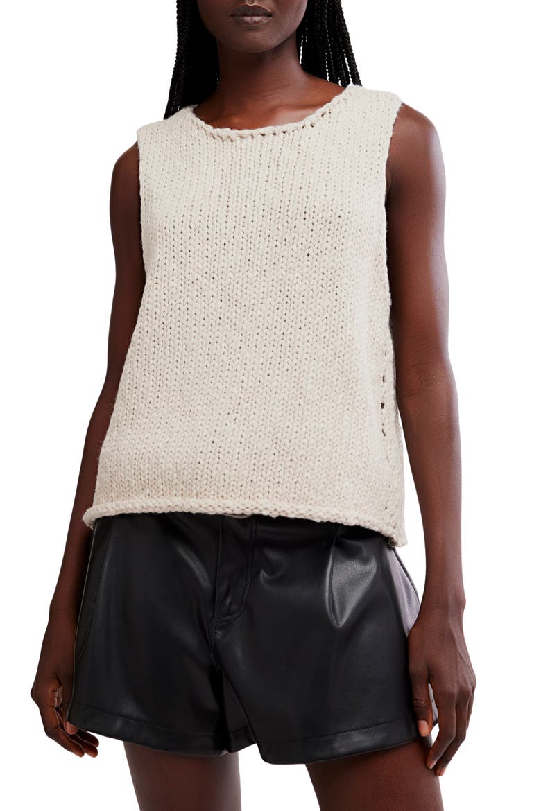 Opal Sweater Tank, Main, color, TEA