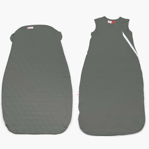 Embe Embé Baby Laylo Sleeper Sack Duo In Charcoal
