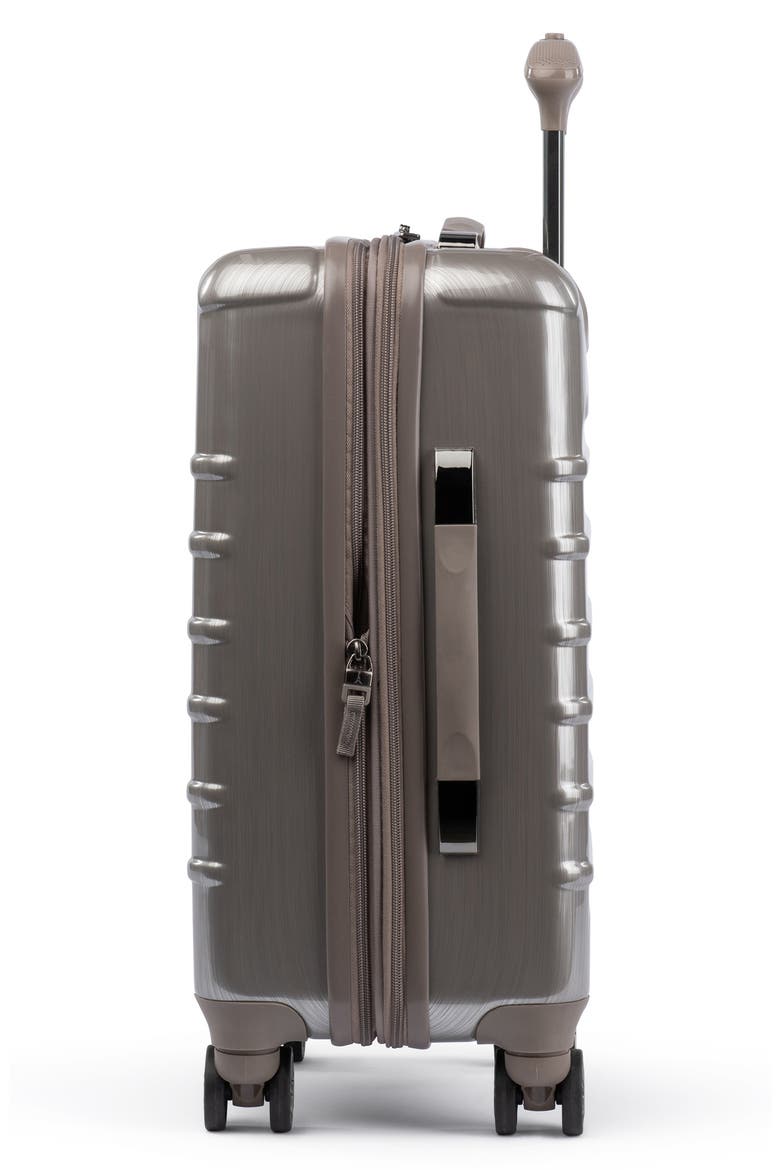 Rollmaster™ Lite 20" Expandable Carry-on Hardside Spinner Luggage, Alternate, color, CHAMPAGNE