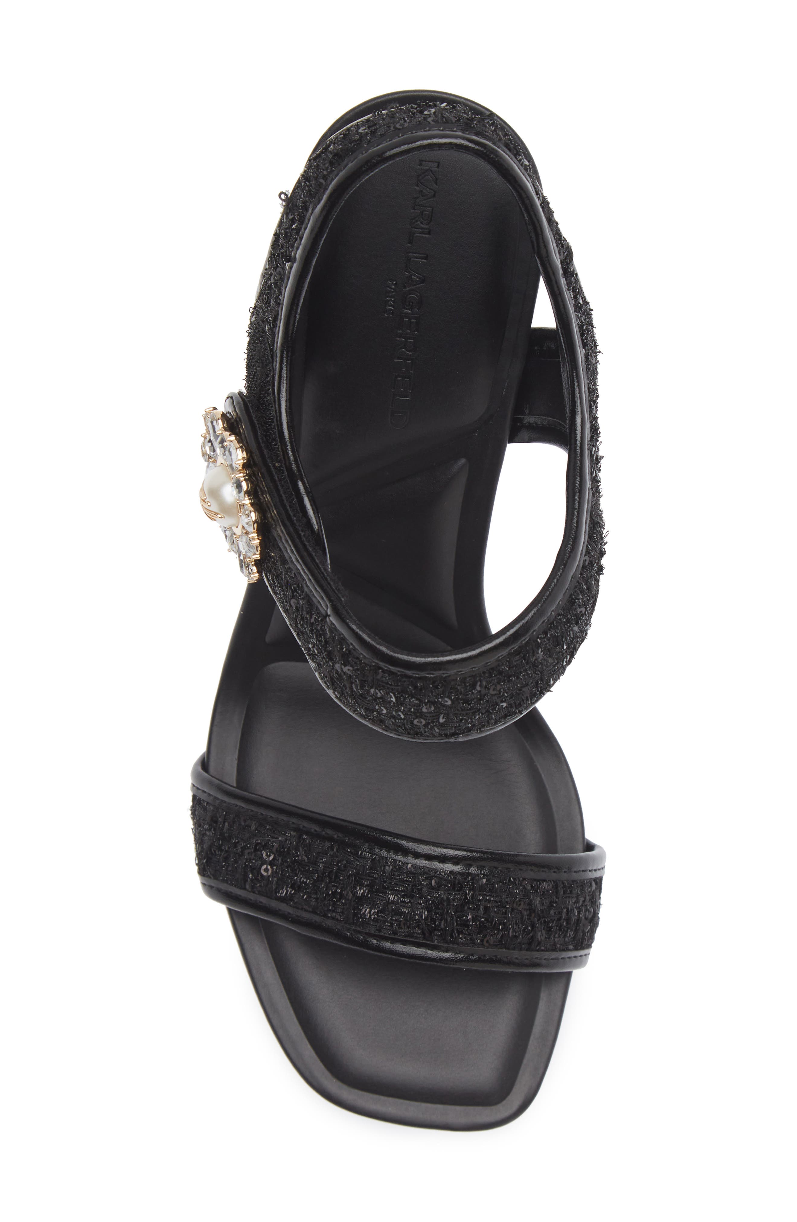 Comet Ankle Strap Sandal, Alternate, color, BLACK