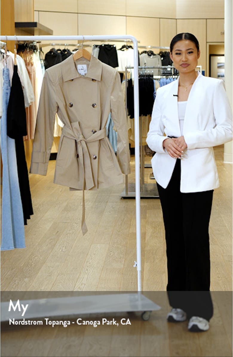 Belted Trench Coat, sales video thumbnail