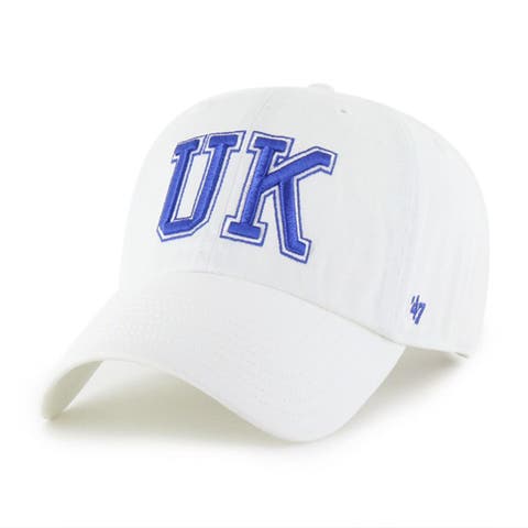 Men's '47 White Kentucky Wildcats Vault Clean Up Adjustable Hat