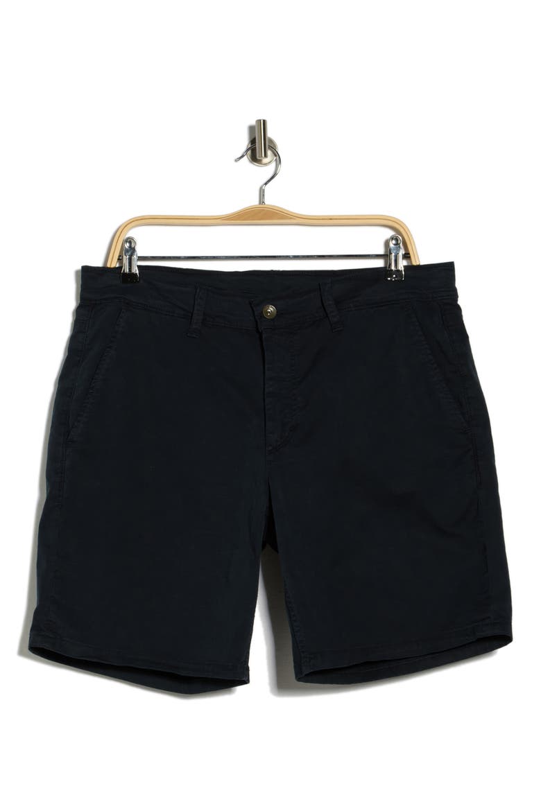 Classic Stretch Cotton Chino Shorts, Alternate, color, NAVY