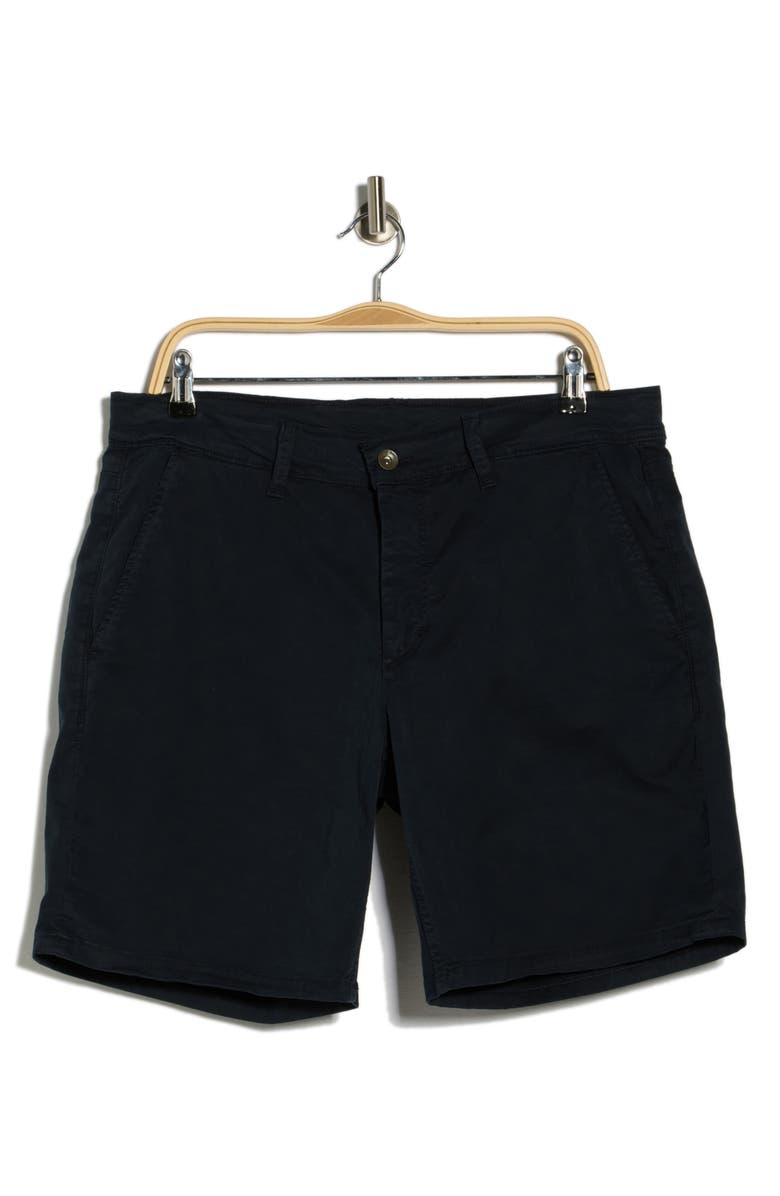 rag & bone Classic Stretch Cotton Chino Shorts, Main, color, Navy