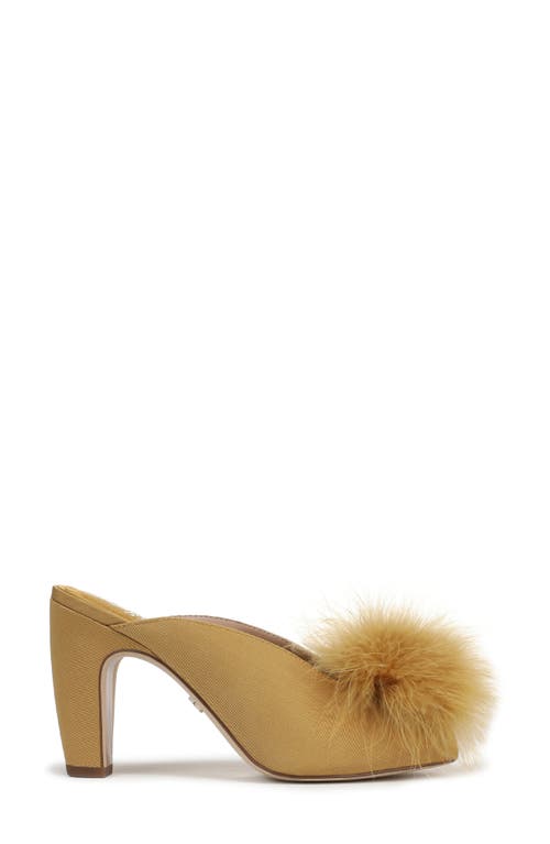 Sam Edelman Witney Feather Embellished Pump In Gold