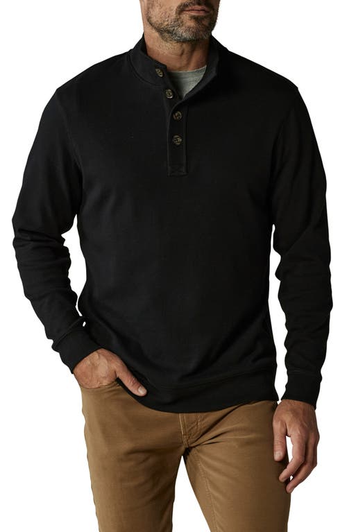 The Normal Brand Puremeso Mock Neck Top in Black 