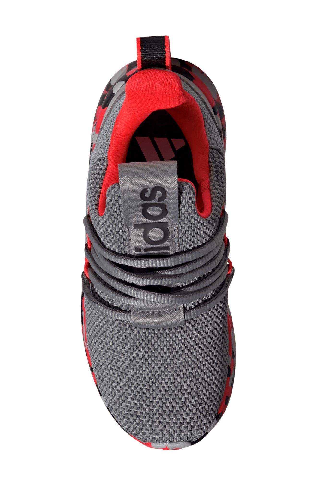 adidas Kids' Lite Racer Adapt 7.0 Sneaker, Alternate, color, Grethr/Sol